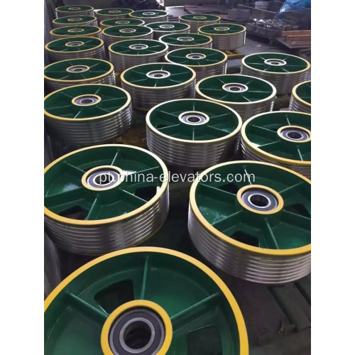 Polia de contrapeso do elevador de passageiros